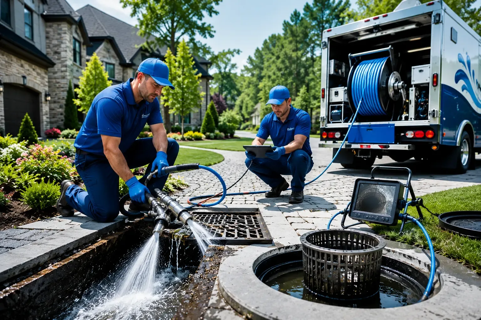 Local outdoor drain cleaning professionals in Homewood, IL
